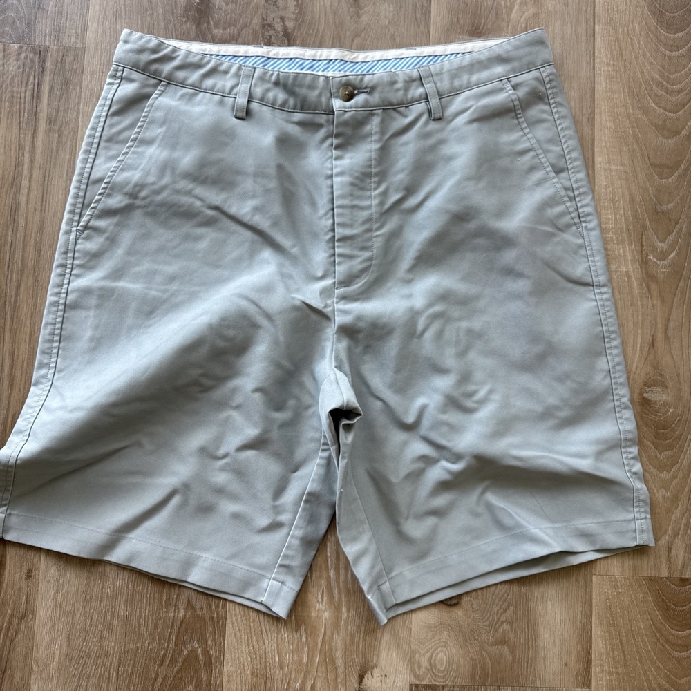 Foot Joy Men's Twill Golf Shorts Size 36 Grey Color